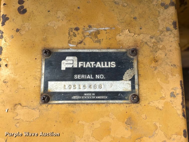 image for item FG0675 1981 Fiat-Allis 16-B dozer