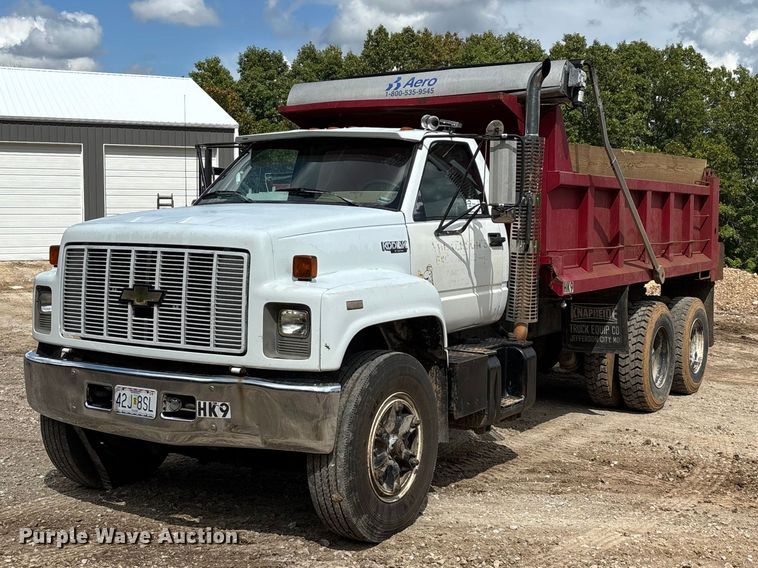 image for item FG0676 1990 Chevrolet Kodiak dump truck