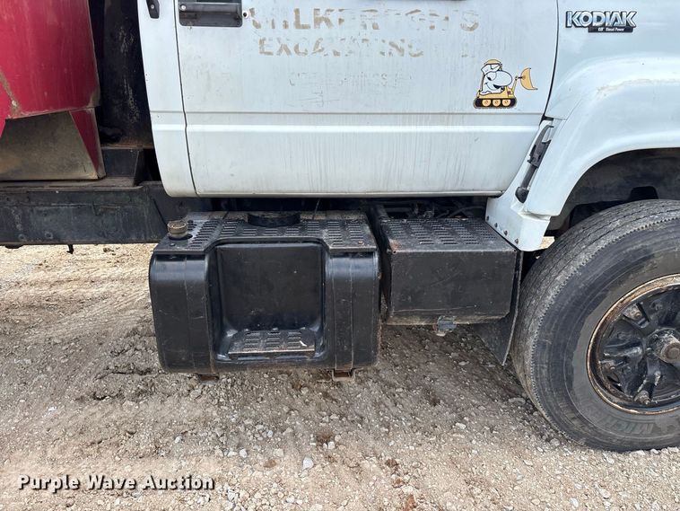 image for item FG0676 1990 Chevrolet Kodiak dump truck