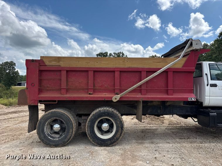 image for item FG0676 1990 Chevrolet Kodiak dump truck