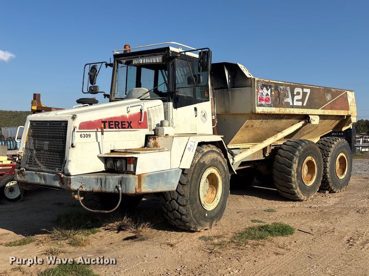 image for item FI0375 2001 Terex TA27 articulated haul truck