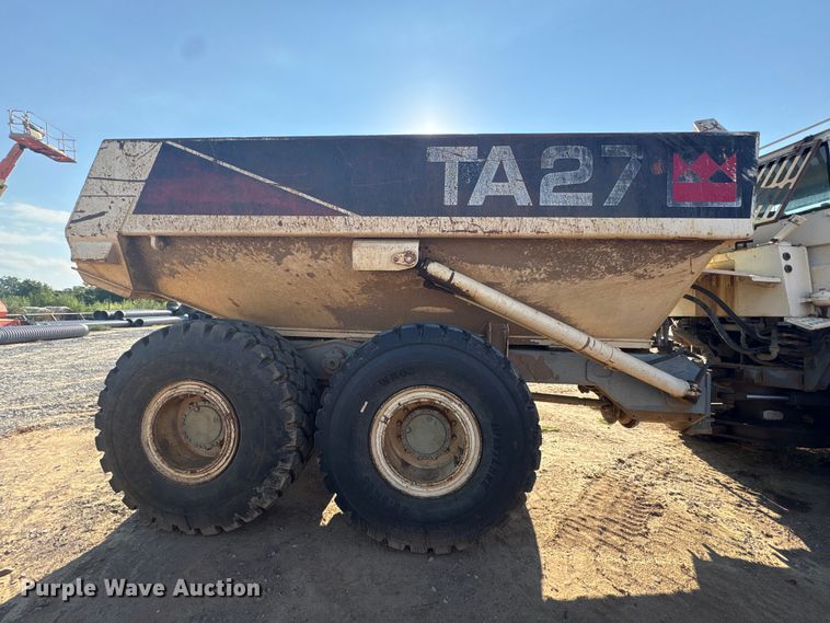 image for item FI0375 2001 Terex TA27 articulated haul truck