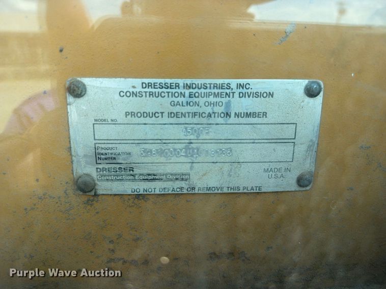 image for item FI0377 1988 Dresser A500E motor grader