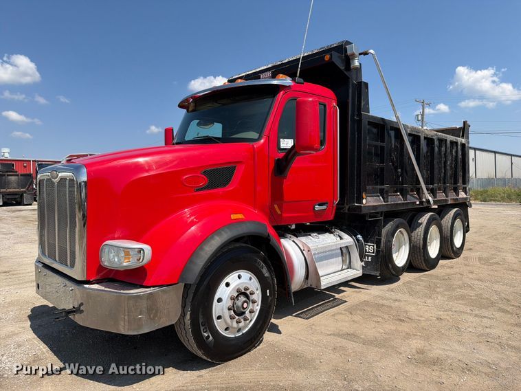 image for item FI0404 2016 Peterbilt 567 dump truck
