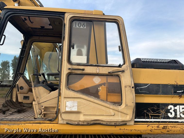 image for item FJ0511 1995 Caterpillar 315L excavator