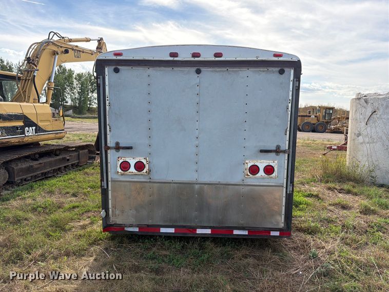 image for item FJ0512 1993 United Express Cargo enclosed cargo trailer