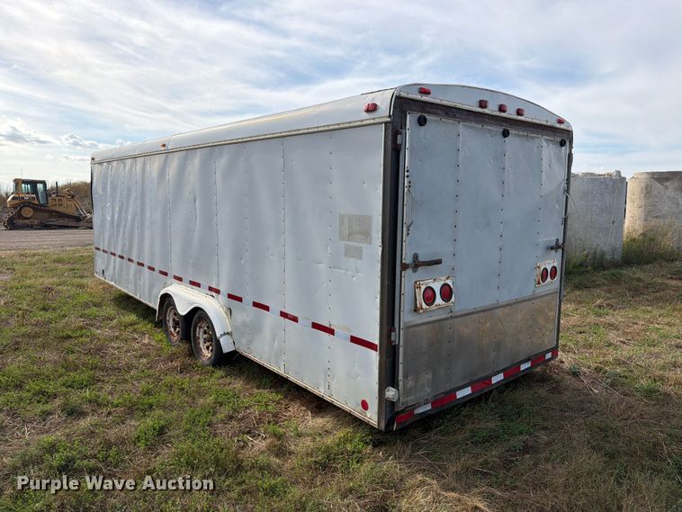 image for item FJ0512 1993 United Express Cargo enclosed cargo trailer