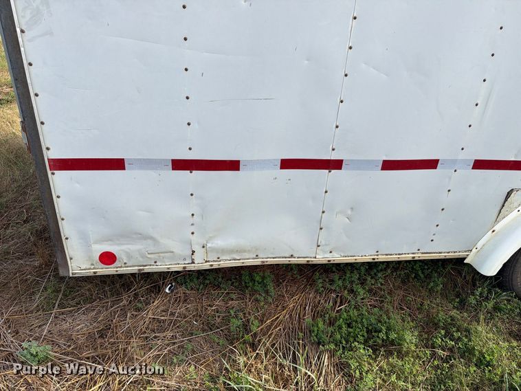 image for item FJ0512 1993 United Express Cargo enclosed cargo trailer