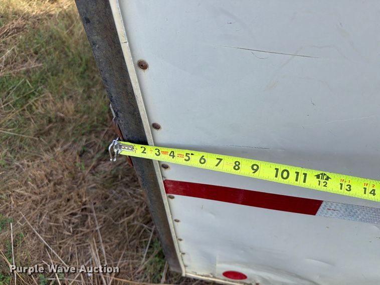 image for item FJ0512 1993 United Express Cargo enclosed cargo trailer