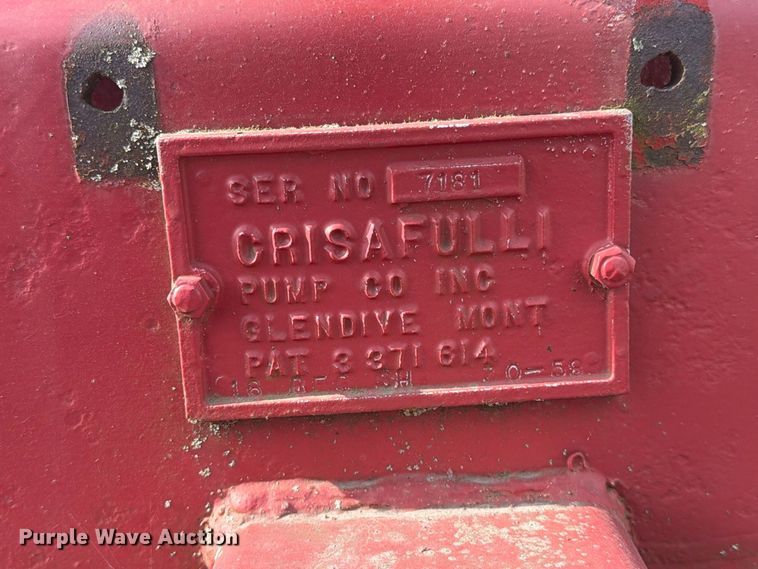 image for item FJ0513 Crisafulli pump