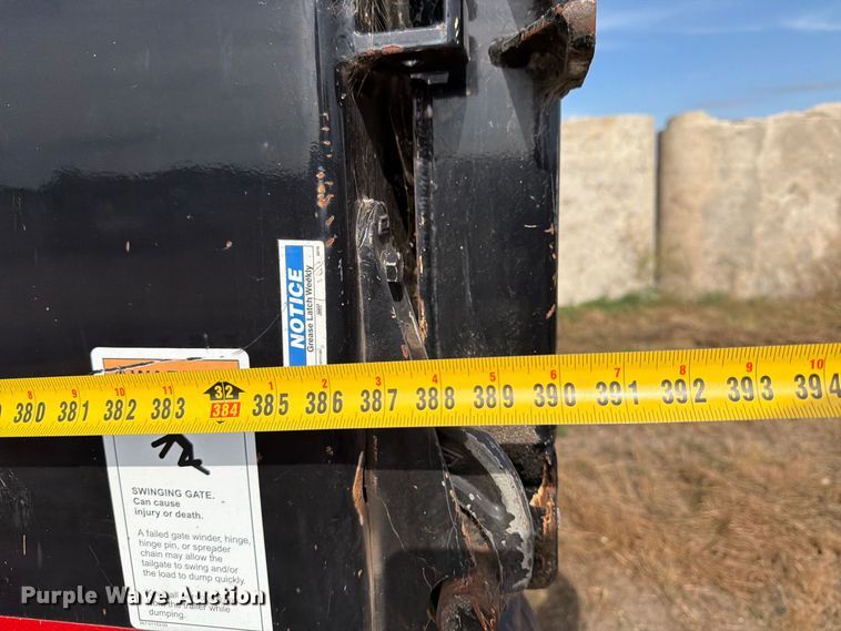 image for item FJ0515 2018 East end dump trailer