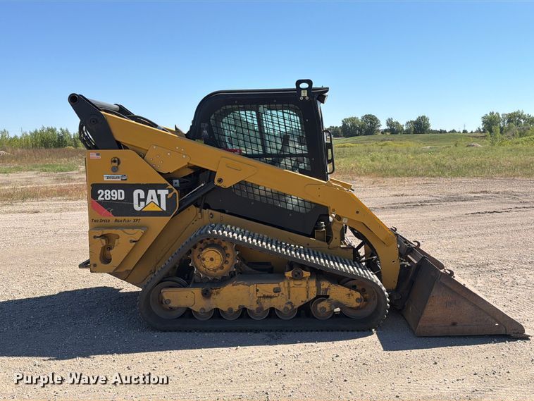 image for item FJ0517 Caterpillar 289D tracked skid steer loader