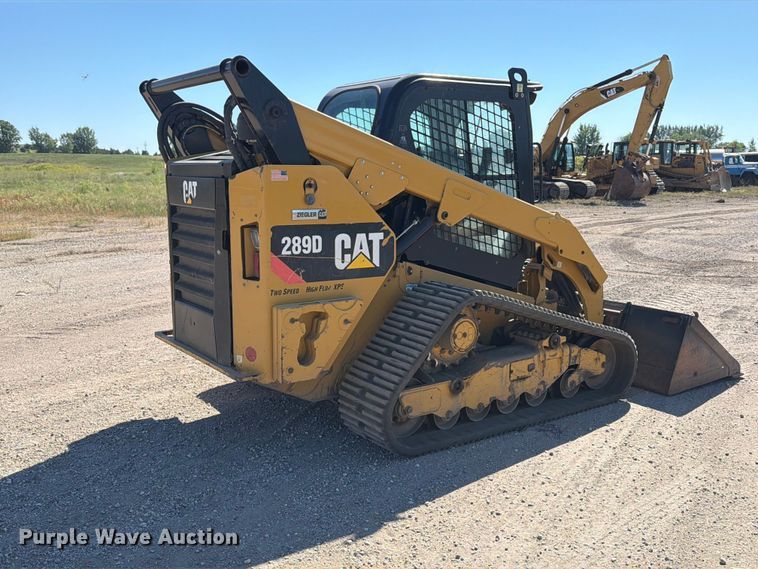 image for item FJ0517 Caterpillar 289D tracked skid steer loader