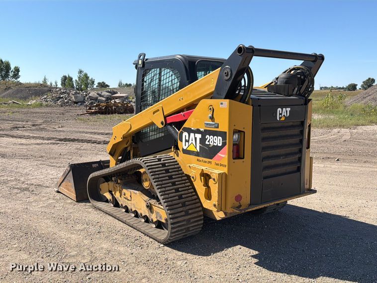 image for item FJ0517 Caterpillar 289D tracked skid steer loader