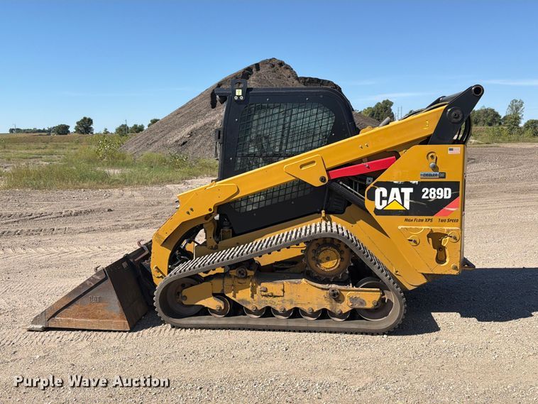 image for item FJ0517 Caterpillar 289D tracked skid steer loader
