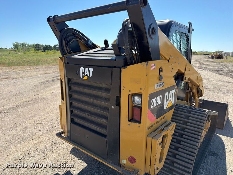 image for item FJ0517 Caterpillar 289D tracked skid steer loader