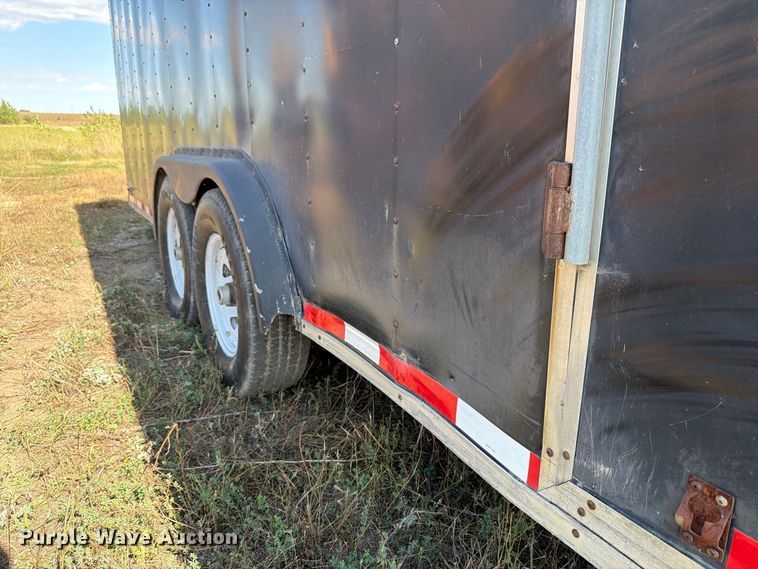 image for item FJ0519 1997 Cargo Mate enclosed cargo trailer