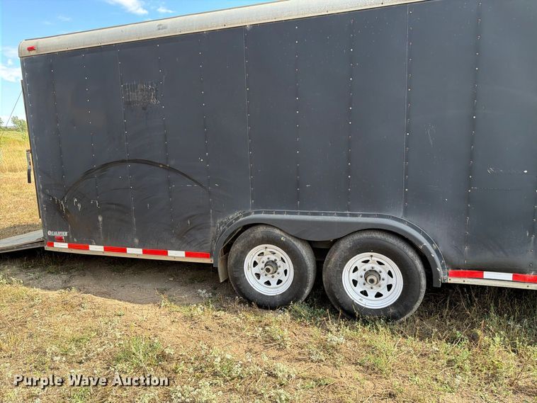 image for item FJ0519 1997 Cargo Mate enclosed cargo trailer