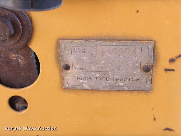 image for item FJ0520 1971 Caterpillar D9G dozer
