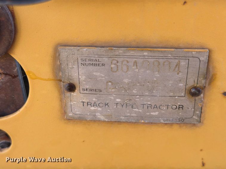 image for item FJ0520 1971 Caterpillar D9G dozer