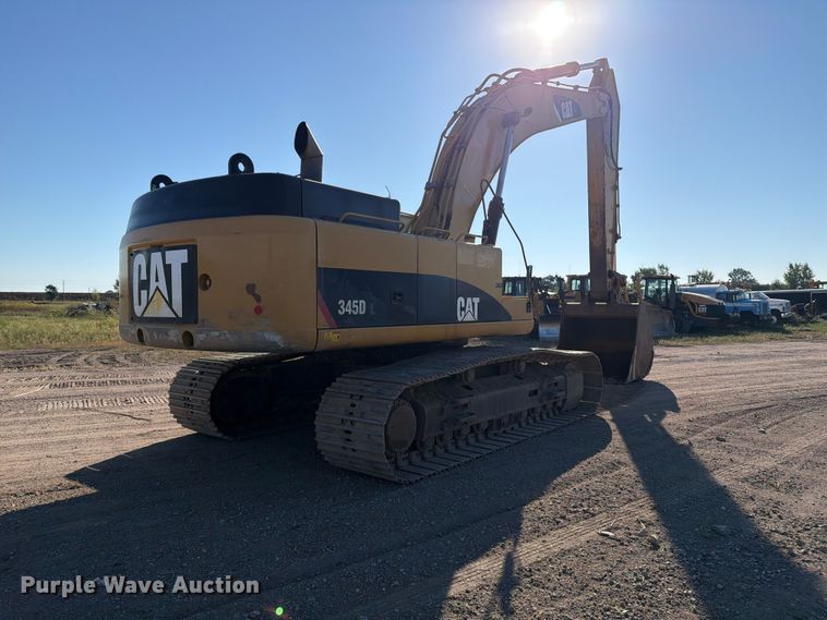 image for item FJ0527 2008 Caterpillar 345D excavator