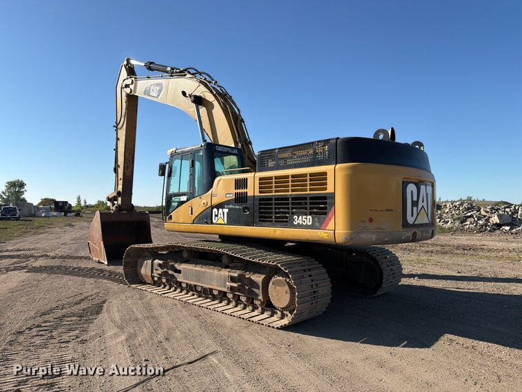 image for item FJ0527 2008 Caterpillar 345D excavator