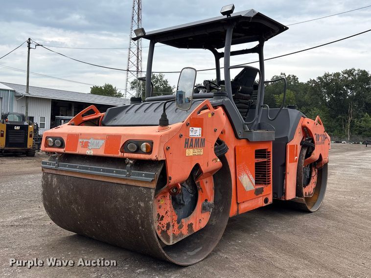 image for item FK1498 2010 Hamm HD120 double drum vibratory roller