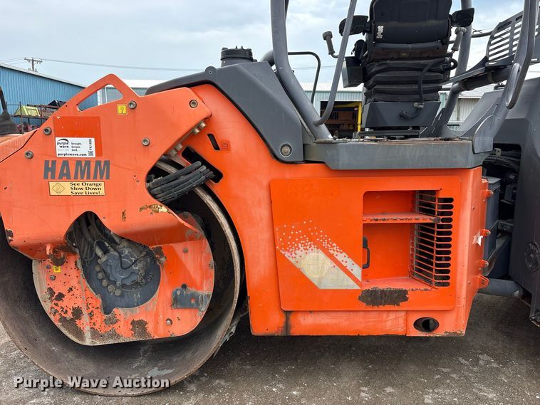 image for item FK1498 2010 Hamm HD120 double drum vibratory roller