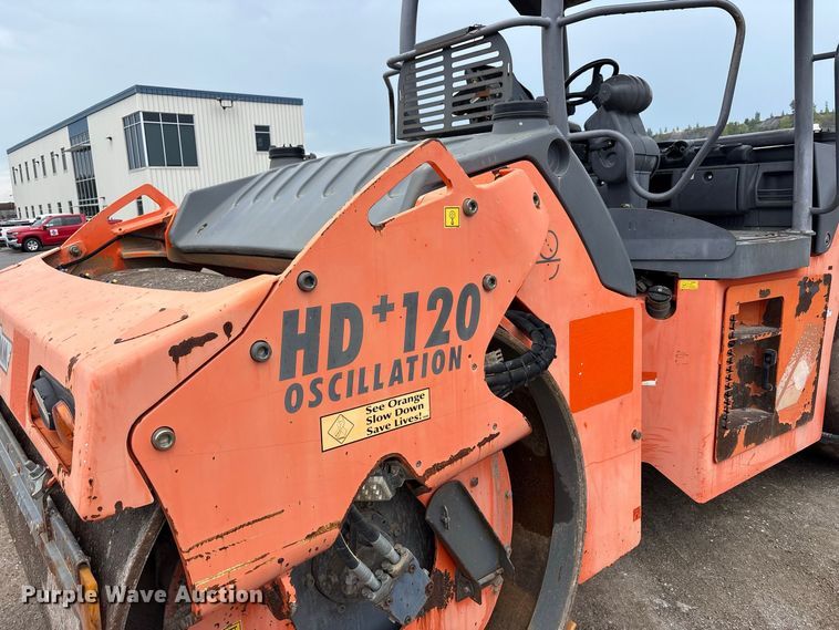 image for item FK1498 2010 Hamm HD120 double drum vibratory roller