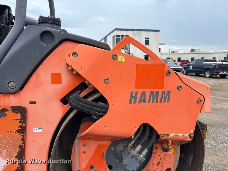 image for item FK1498 2010 Hamm HD120 double drum vibratory roller