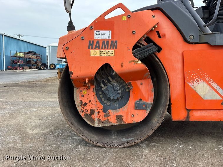 image for item FK1498 2010 Hamm HD120 double drum vibratory roller