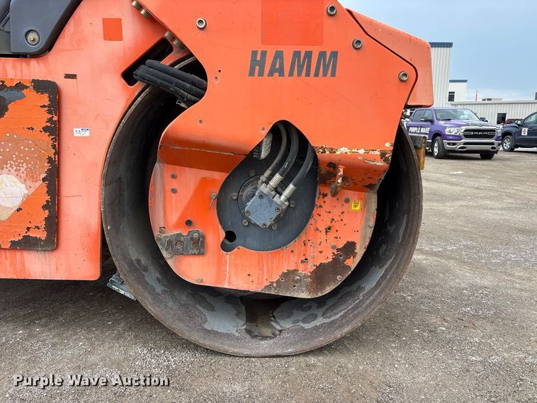 image for item FK1498 2010 Hamm HD120 double drum vibratory roller