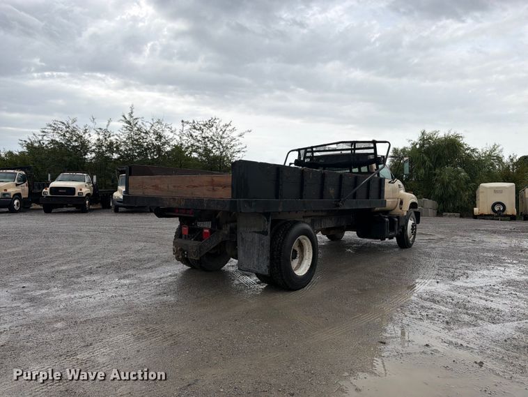 image for item FK3462 1998 GMC C6500 dump flatbed truck
