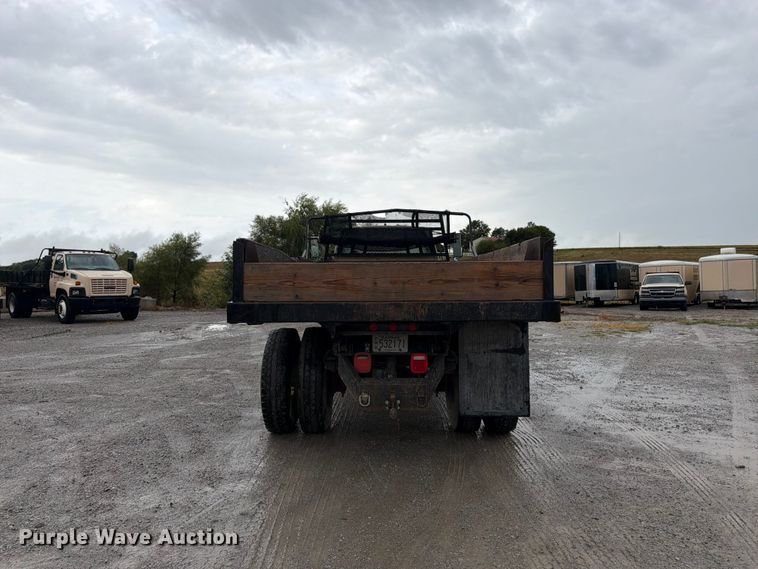 image for item FK3462 1998 GMC C6500 dump flatbed truck