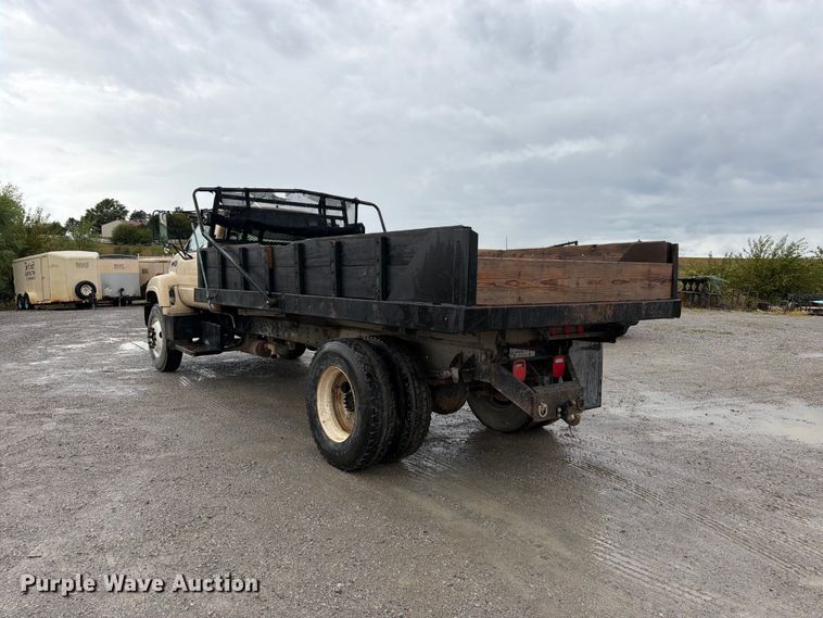 image for item FK3462 1998 GMC C6500 dump flatbed truck