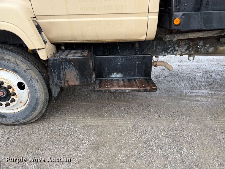 image for item FK3462 1998 GMC C6500 dump flatbed truck