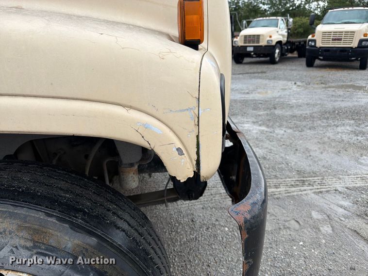 image for item FK3462 1998 GMC C6500 dump flatbed truck