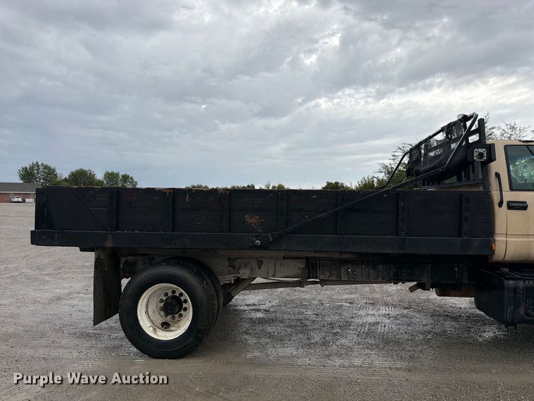 image for item FK3462 1998 GMC C6500 dump flatbed truck
