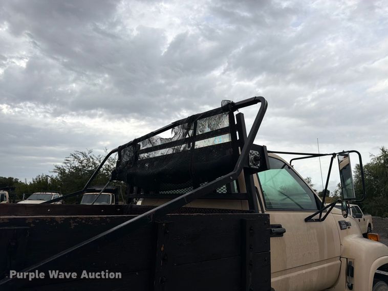 image for item FK3462 1998 GMC C6500 dump flatbed truck