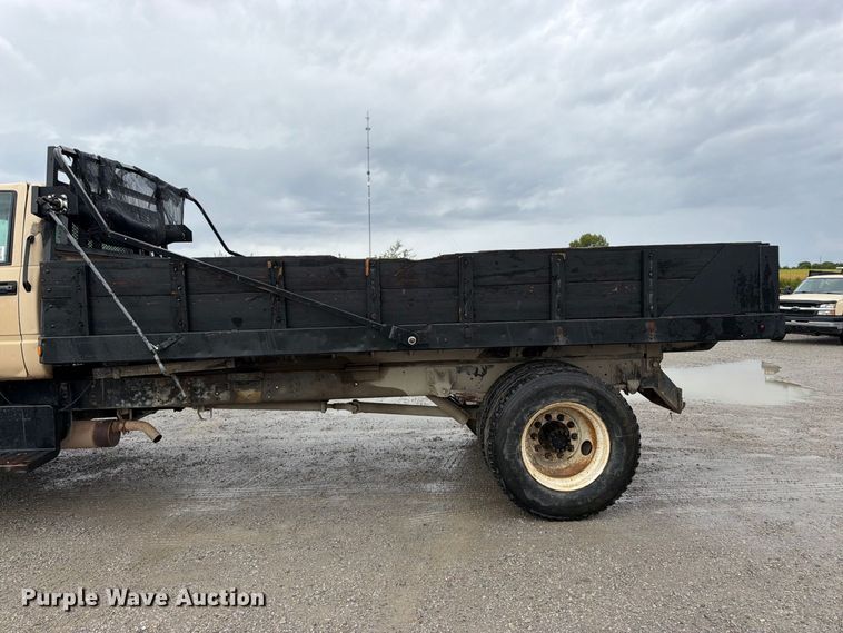 image for item FK3462 1998 GMC C6500 dump flatbed truck