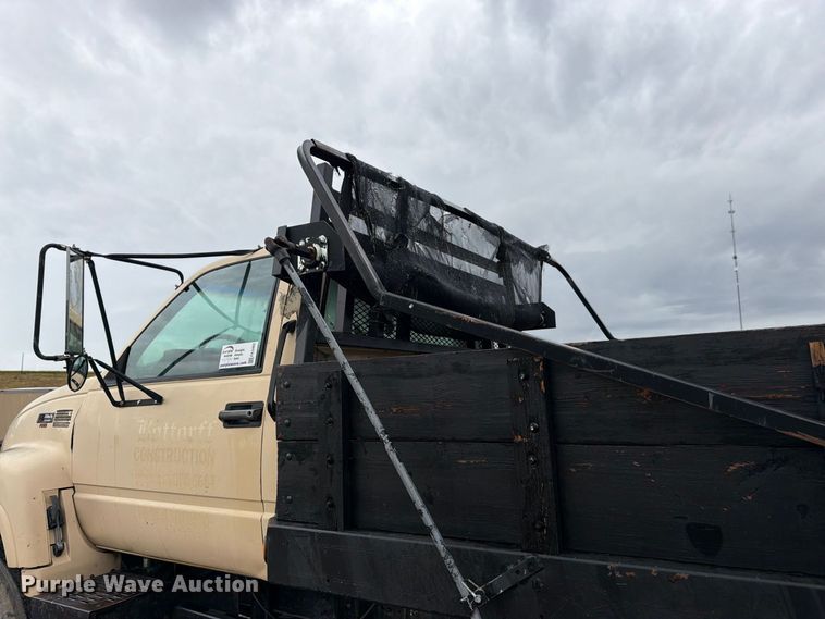 image for item FK3462 1998 GMC C6500 dump flatbed truck