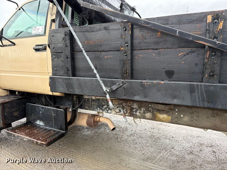 image for item FK3462 1998 GMC C6500 dump flatbed truck