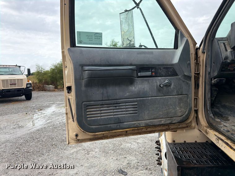 image for item FK3462 1998 GMC C6500 dump flatbed truck