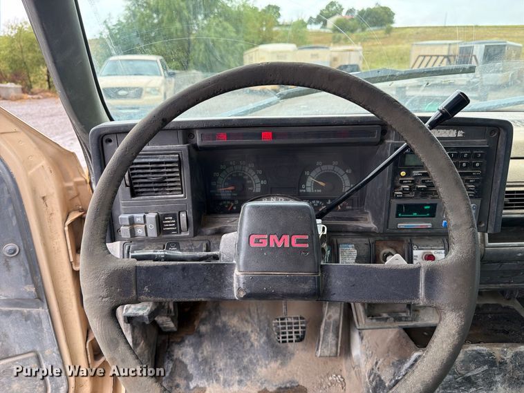 image for item FK3462 1998 GMC C6500 dump flatbed truck