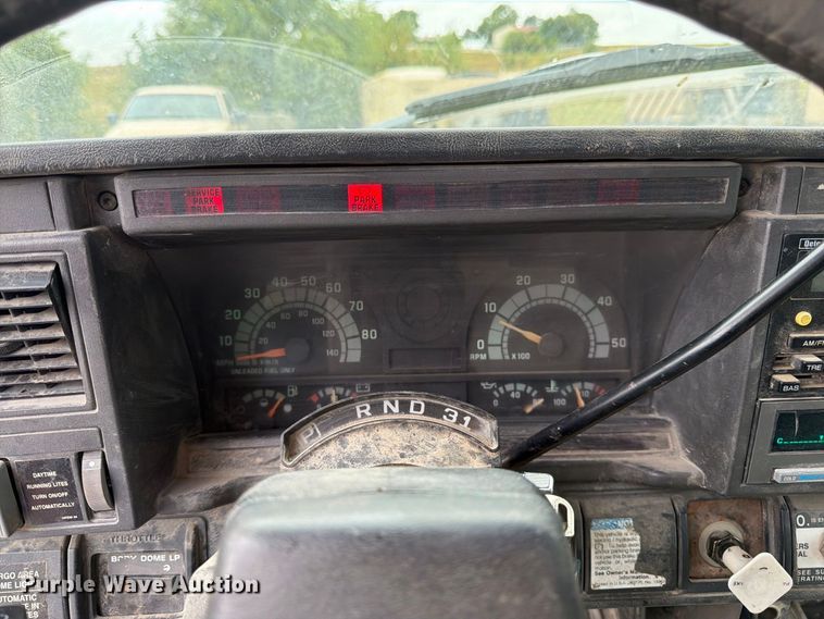 image for item FK3462 1998 GMC C6500 dump flatbed truck