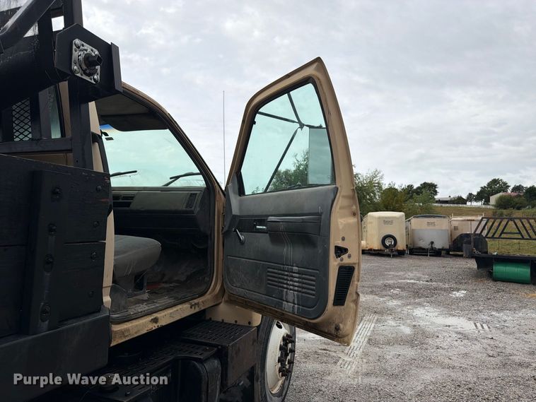 image for item FK3462 1998 GMC C6500 dump flatbed truck
