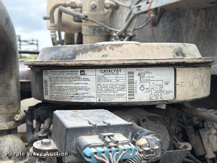 image for item FK3462 1998 GMC C6500 dump flatbed truck