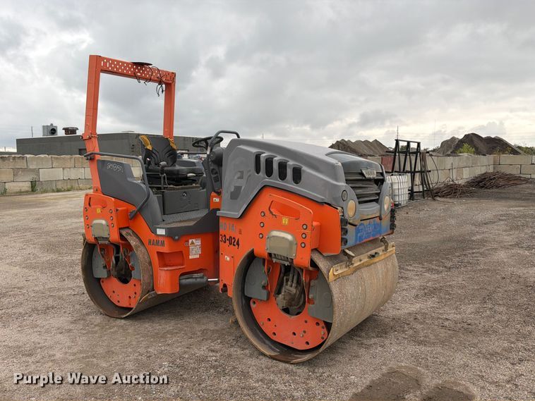 image for item FK3693 2016 Hamm HD 14i VV double drum vibratory roller
