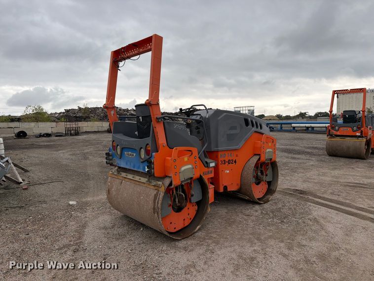 image for item FK3693 2016 Hamm HD 14i VV double drum vibratory roller