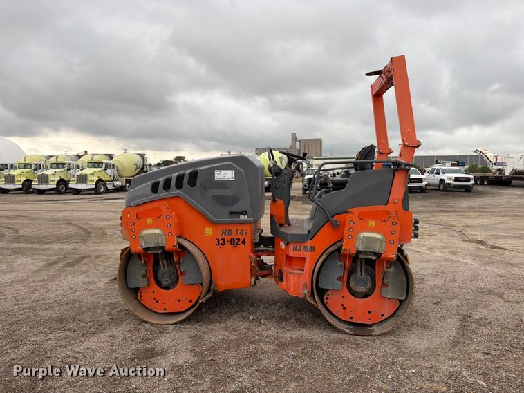 image for item FK3693 2016 Hamm HD 14i VV double drum vibratory roller